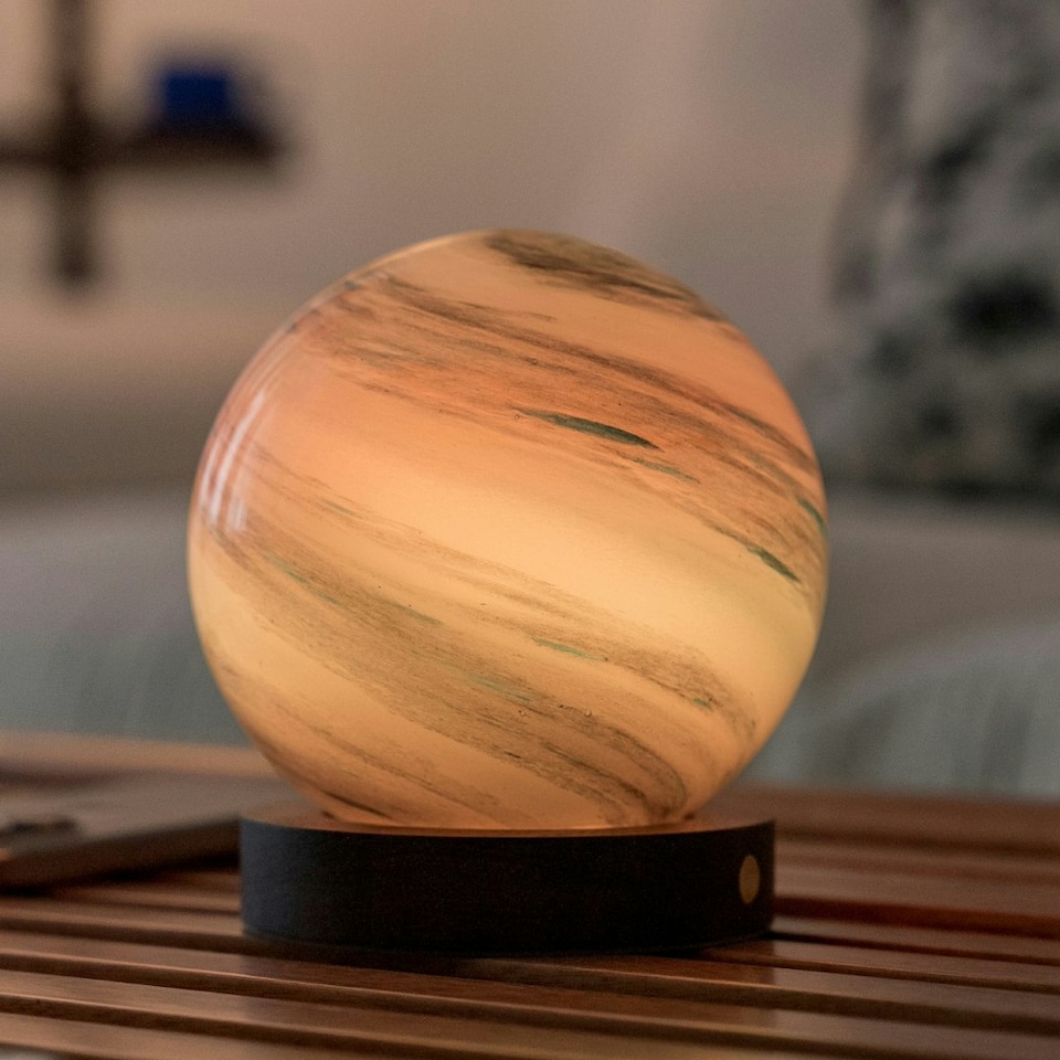 image 1 of Gingko Large AstraGlass Desk Lamp Multi | Polar Cloud