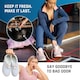 image 5 of SmellWell Freshener Shoe Inserts - Odour Elimination for Shoes and Boots | Brown | Leopard Brown