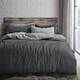 image 2 of Velosso Teddy Two Tone Fluffy and Warm Fleece Duvet Cover Set Cream | Cream | Super King