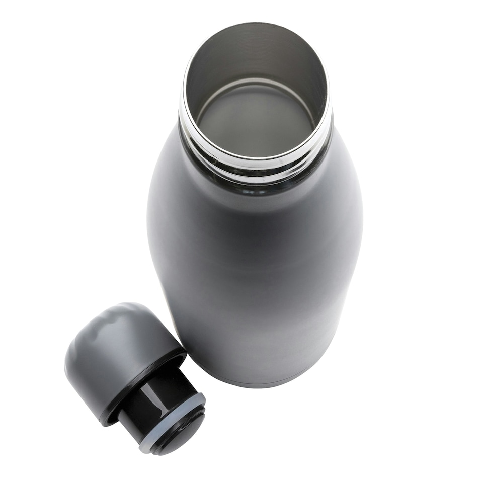 image 1 of XD Collection Stainless Steel 500ml Bottle - Grey - One Size Grey | One Size