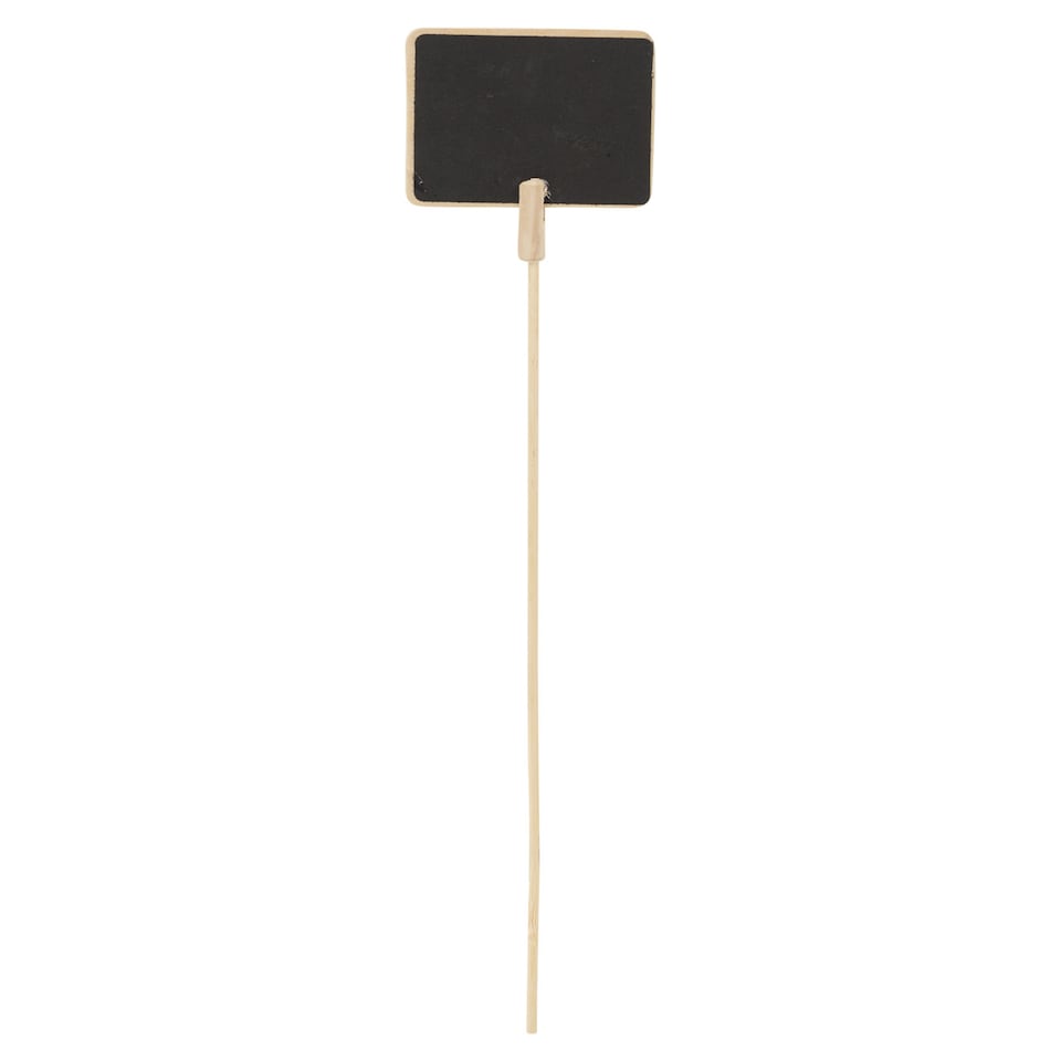 image 1 of Handheld Mini Blackboard & Chalk For Plant Pots | Multi | Set of 1 & Rectangle | 1