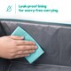 image 5 of LIVIVO 10L Cool Bag with BPA Free Ice Block Grey and Teal