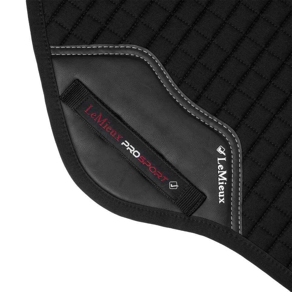 image 1 of LeMieux Cotton Close Contact Square Black | Large