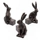 image 1 of Vigilant Hare Plant Pot Feet - Set of 3 Grey