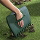 image 2 of Ambassador Plastic Leaf Scoop - Green - 28 x 42cm