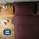 image 4 of Silentnight Supersoft Duvet Set Purple | Berry | Single