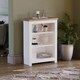 image 1 of Vida Designs Arlington 3 Tier Bookcase Shaker Style Display Storage, White & Oak
