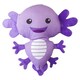 image 6 of Axolotl Soft Toy Cute Plushie Huggable Cuddly Stuffed Toy 15cm Purple