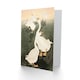 image 2 of Ohara Koson Japanese Art Card A Flock Of Grazing Geese 1926