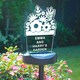 image 6 of Personalised Plant Pot Outdoor Solar Light