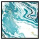 image 2 of Blue marble (Picture Frame) Brown | XS