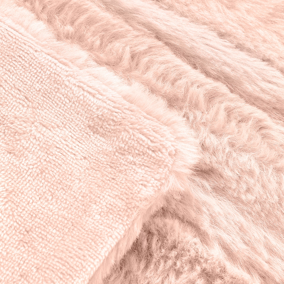 image 1 of Living and Home 3Pcs Duvet Cover and Pillowcases Bedding Set, King- Pink | Pink | King