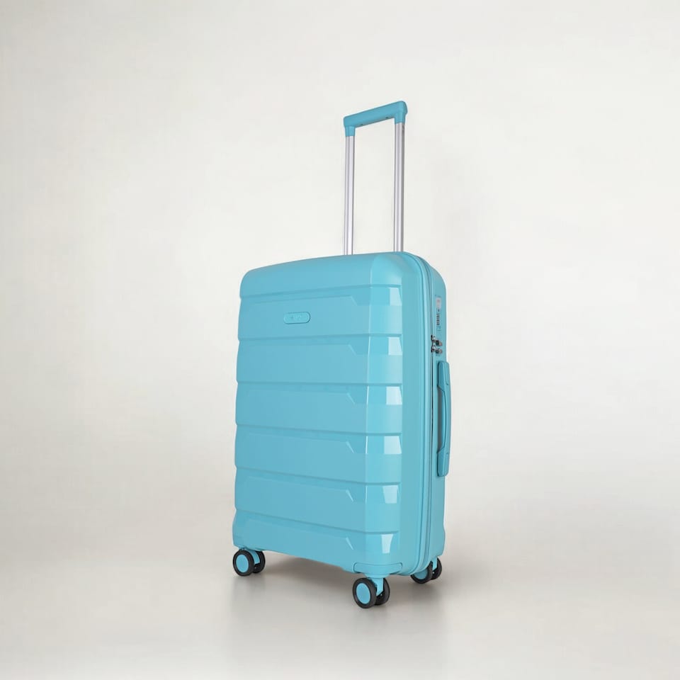 image 1 of Medium Suitcase 24’ Inch Hard Shell Checked Luggage - Lightweight & Durable, USB Charging Port, Secure TSA Lock, Dual Spinner Wheels
