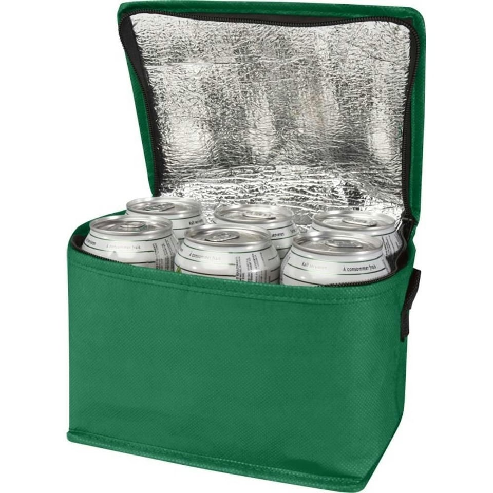 image 1 of Spectrum 4L Non-Woven Cooler Bag - Green - One Size