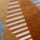 image 5 of Furn Metro Harlequin Velvet Cushion | Orange | Ginger