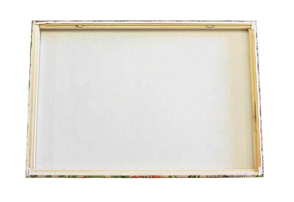 image 1 of American Flag Flare (Canvas Print) | Cream