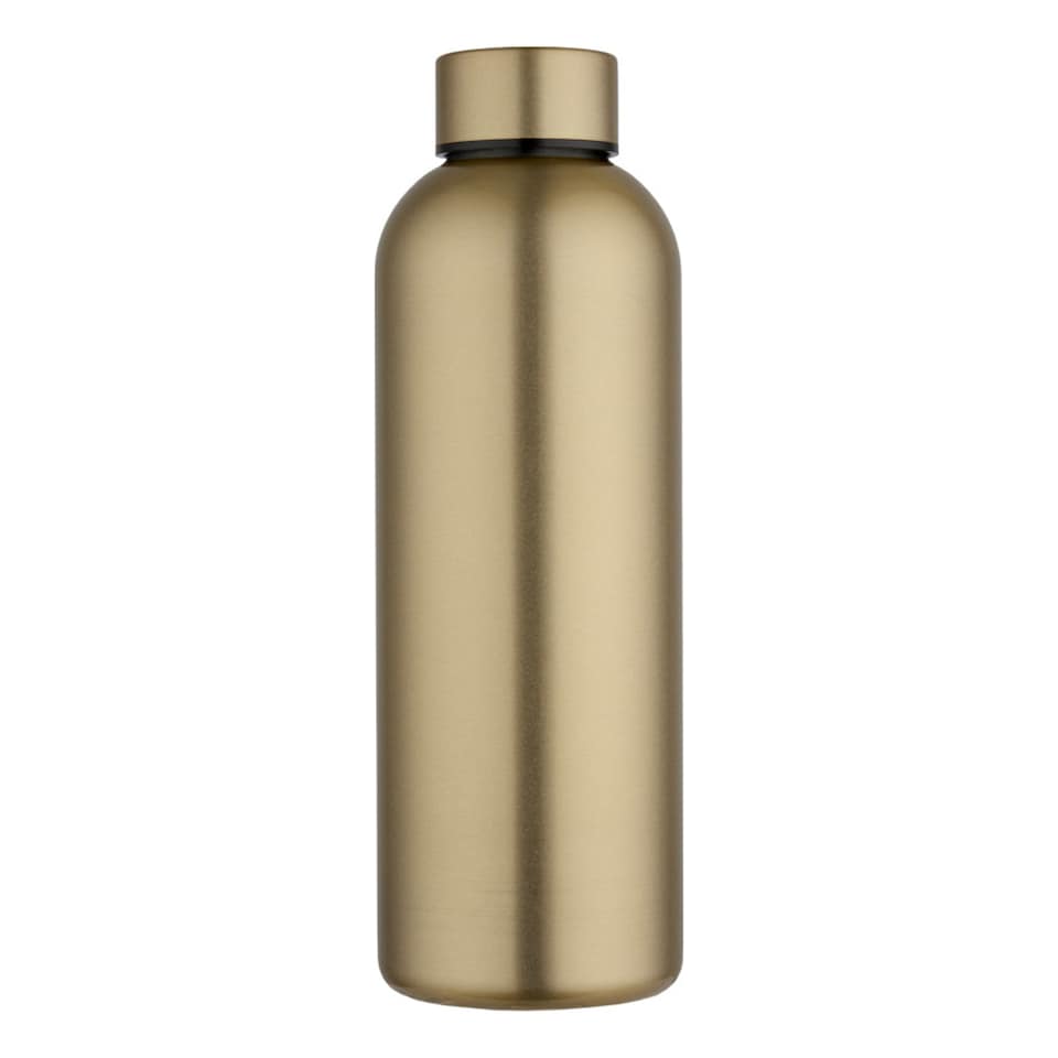 image 1 of Floso Spring Stainless Steel Single Wall 750ml Water Bottle | Gold | Gold | 1