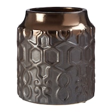 Zircon Small Ceramic Planter Grey
