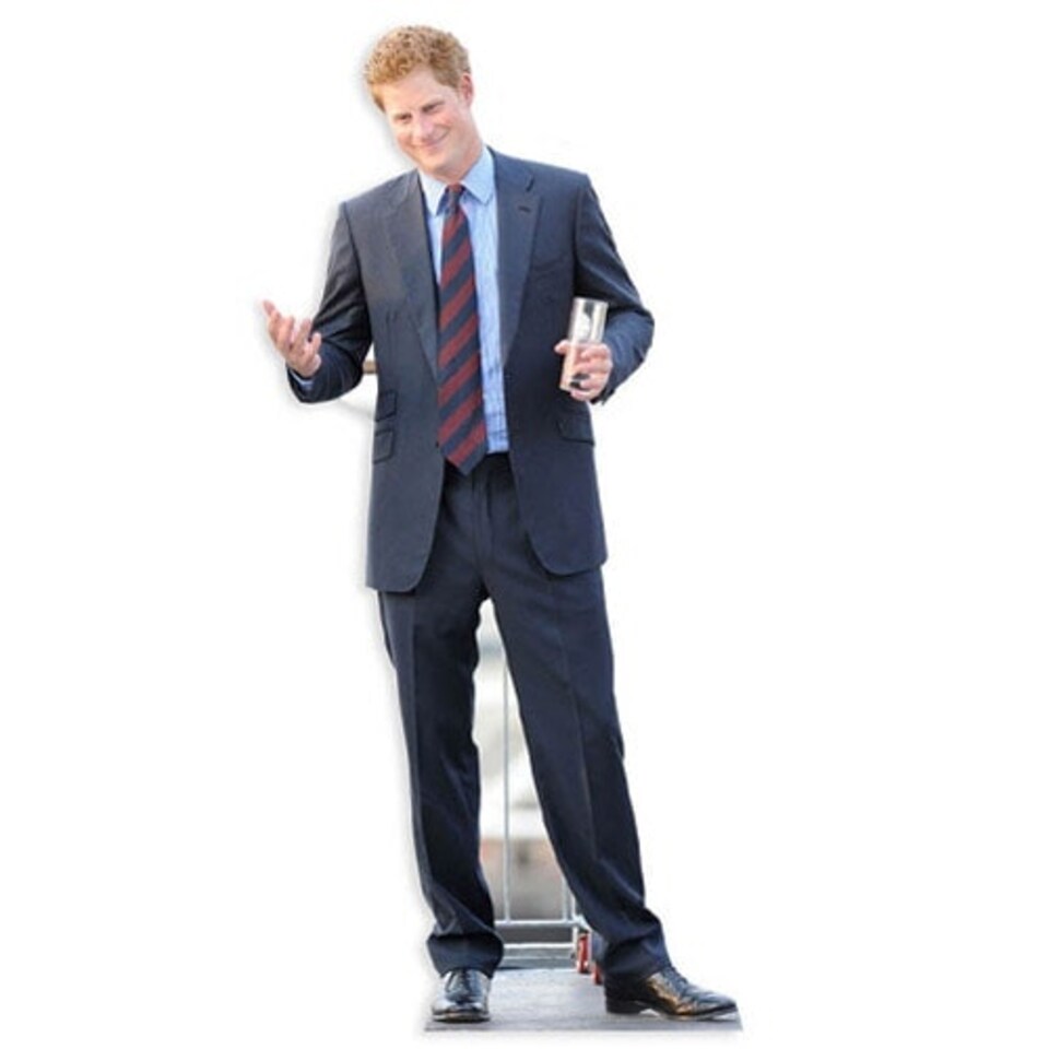 Prince Harry Lifesize Cardboard Cutout 185cm