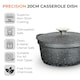 image 2 of Tower 20Cm Casserole With Aluminium Lid Black