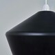 image 1 of ValueLights Contemporary Matt Black Flared Angular Ceiling Pendant Light Shade