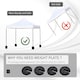 image 5 of Outsunny Set of 4 Canopy Tent Weight Sand Fillable Strong Plastic