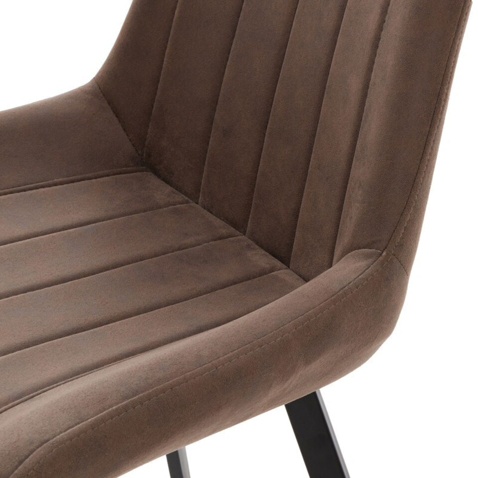 image 1 of Malmo Dining Chair - L57 x W49 x H86 cm - Coffee Brown