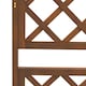 image 8 of Outsunny Wooden Trellis Planter, Raised Garden Bed for Climbing Plants, Natural