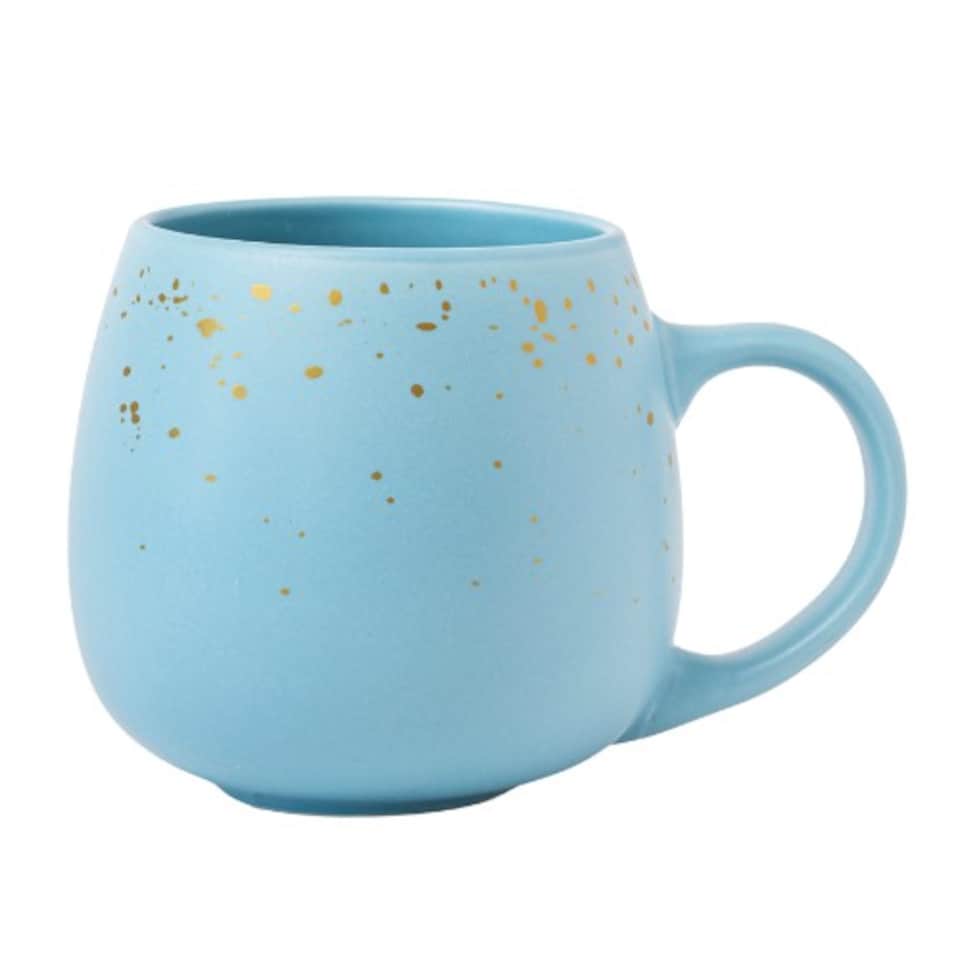 image 1 of Speckled Pastel Ceramic Mug 400ml | Yellow | 1 - Yellow | 1