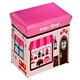 image 1 of Premier Kids Cake Shop Design Storage Box and Seat, Easy to Maintain Children Bedroom Seat, Adjustable Playroom Accessories