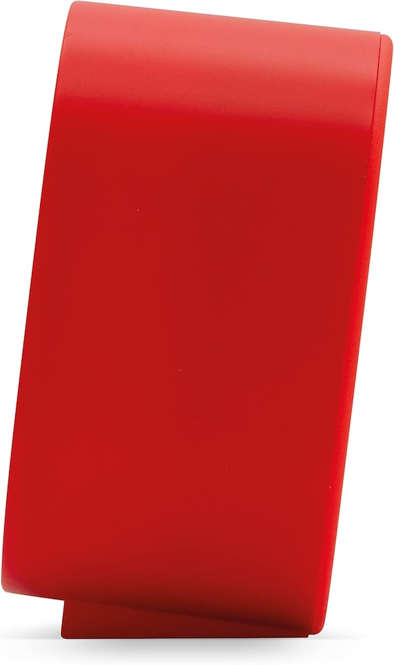 image 1 of Acctim Robyn Mini Bedside Alarm Clock | Red | Jam