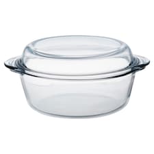 Glass Casserole with Lid