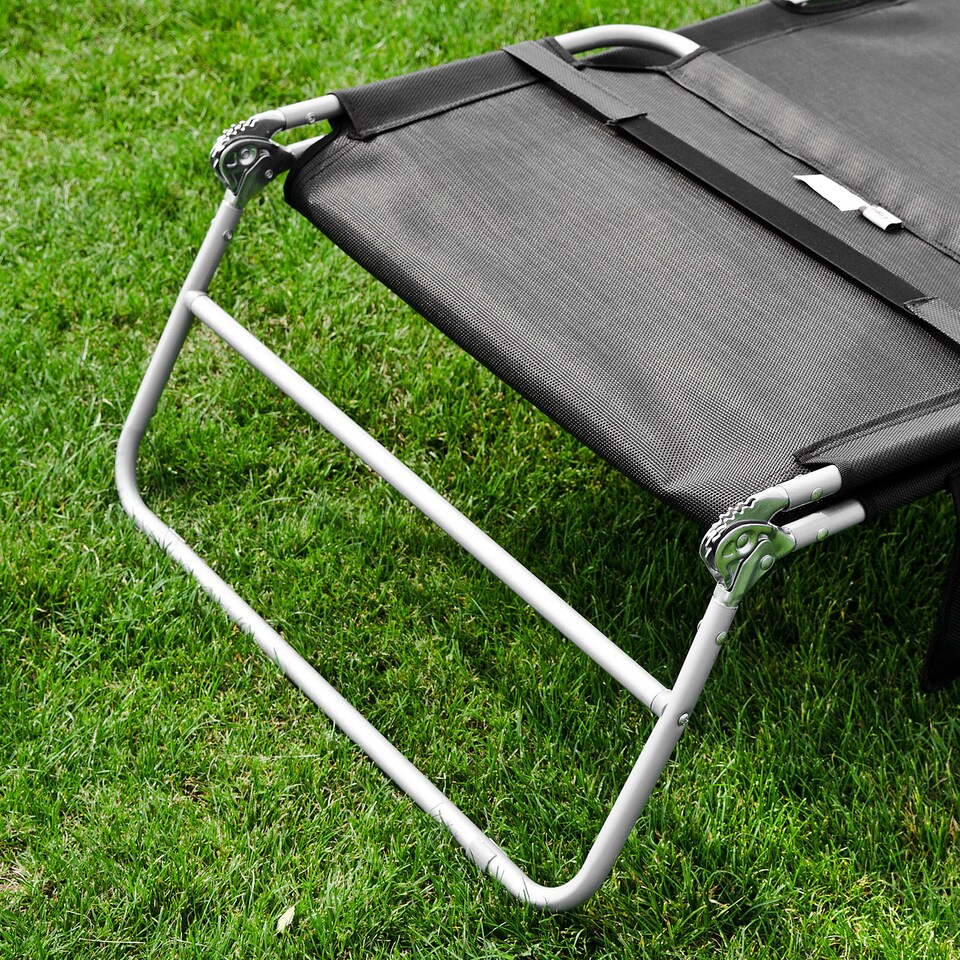 image 1 of SoBuy OGS35-SCH,Sun Lounger Reclining Folding Chair For Outdoor Garden