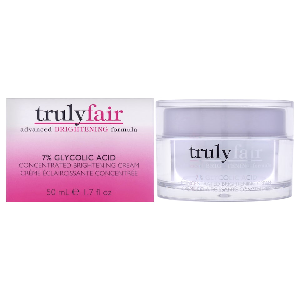 image 1 of 7 Percent Glycolic Acid Concentrated Brightening Cream by Truly Fair for Unisex - 1.7 oz Cream | Brown