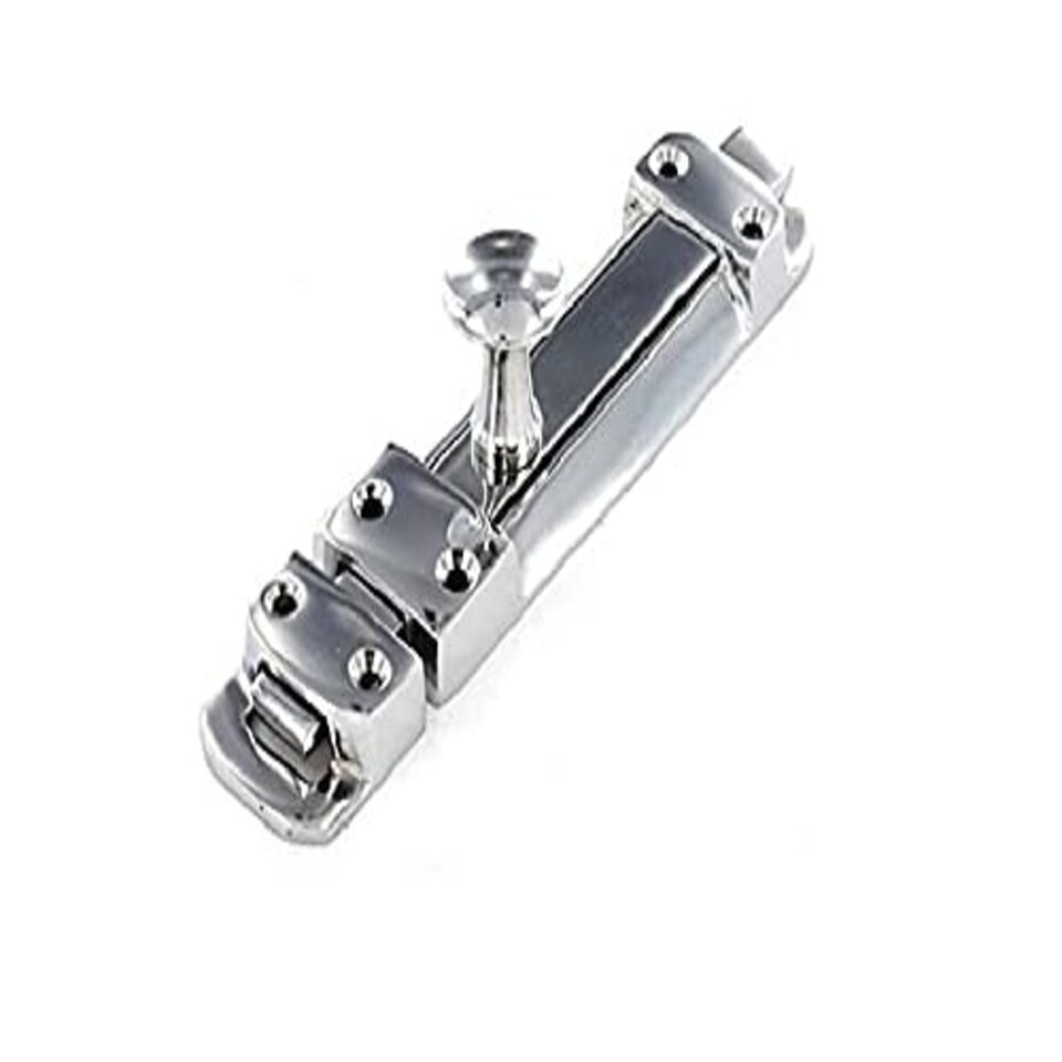 Golden Grace Security Slide Door Bolt in Polished Chrome Finish with Fixings Screws - 150mm