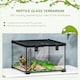 image 2 of PawHut Glass Reptile Terrarium Habitats for Lizards, Frogs, Snake 30 x 30 x 20cm