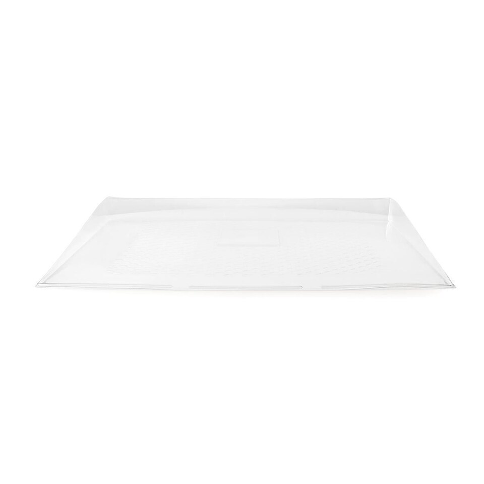 image 1 of Nedis Universal White Plastic Water Drip Tray Accessory for Washing Machine, Tumble Dryer, Dishwasher, Fridge, Freezer (55.6 x 53cm)