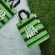 image 1 of Striped 'Lets Party' Party Bags - Pack of 5