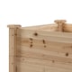image 10 of Outsunny Wooden Raised Bed 3-Tier Planter Kit Elevated Plant Box 124x124x56cm