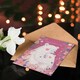 image 4 of Happy Mother's Day Card Mum Floral Polar Bears Pink Cute Blank Inside