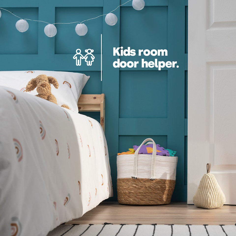 image 1 of Weighted Door Stopper Pear