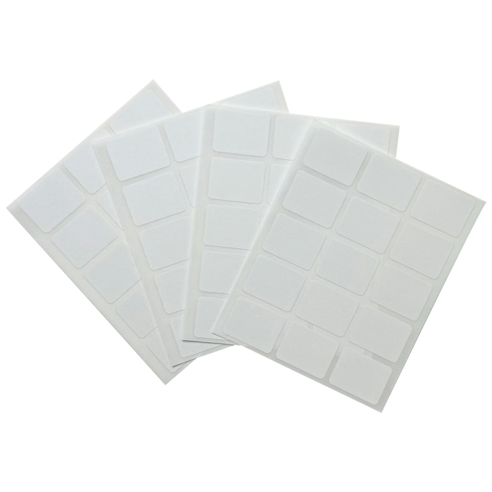 image 1 of Pack of 120 White 19x25mm Rectangular Labels - Send 2 Pack