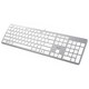 image 3 of Adesso USB-C Multi OS Scissor Switch Keyboard With Co-Pilot AI Hotkey And USB-C, USB-A, 3.5mm Aux Ports
