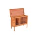 image 5 of Oypla Single Rabbit Hutch 820x390x700mm