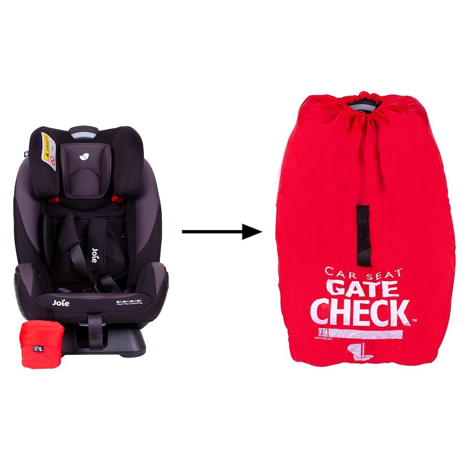 image 1 of Baby Car Seat Travel Bag Gate Way Check Protector Standard Car Booster Travel