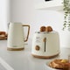 image 2 of VonShef 3000W Kettle and 850W Toaster Bundle Set Cream