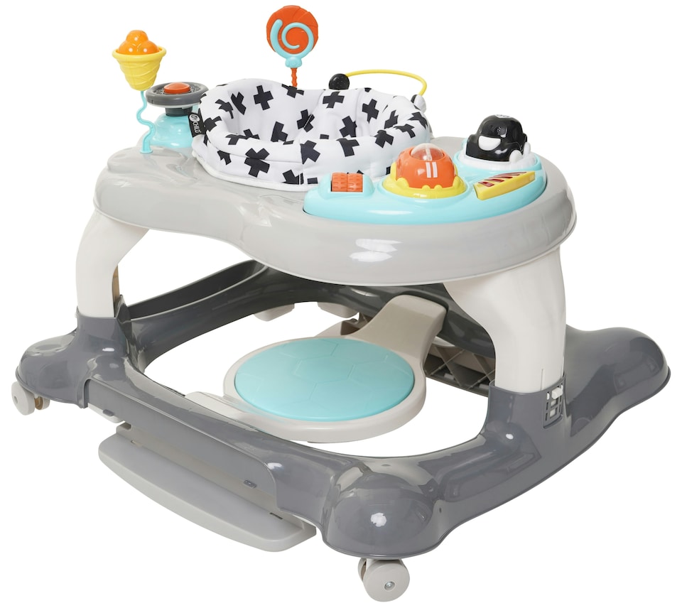 image 1 of Mychild® Roundabout 4 in 1 Activity Walker, Neutral