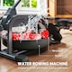 image 3 of SPORTNOW Water Rowing Machine with Adjustable Resistance, Vertical Storage