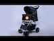 image 2 of Pet Stroller with Rain Cover – Black | Multi | One Size