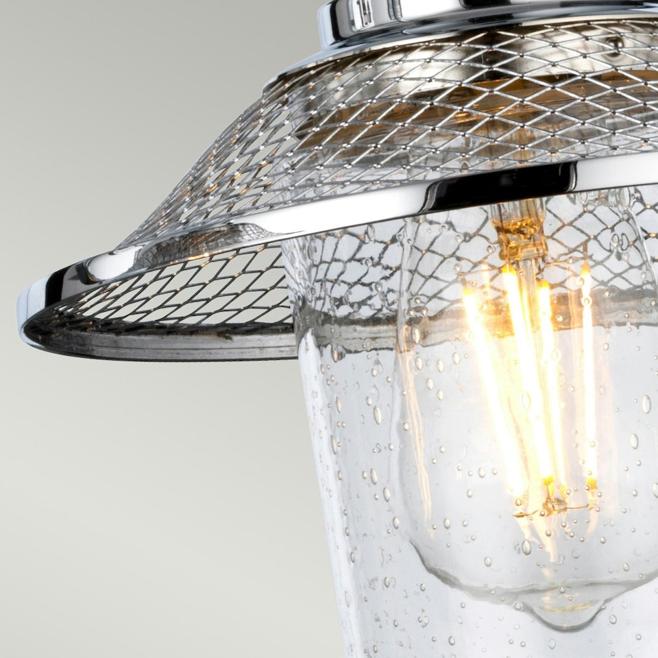 image 1 of Hinkley Rigby 3 Light Wall Light Polished Chrome IP44